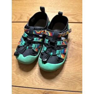Keen water shoe green black 13